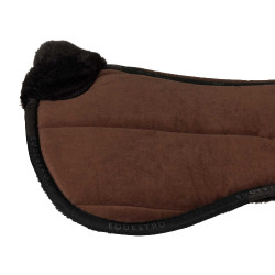 Amortecedor em lã ecológica Equestro Marrom / preto Castanho