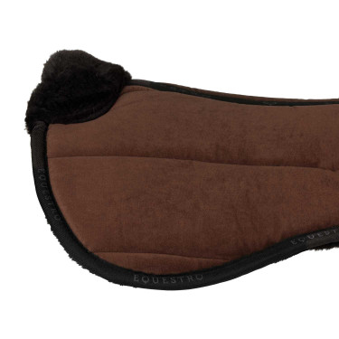 Amortecedor em lã ecológica Equestro Marrom / preto Castanho