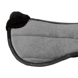 Amortecedor em lã ecológica Equestro Cinza / preto Cinzento