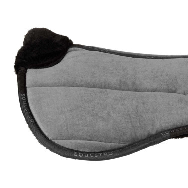 Amortecedor em lã ecológica Equestro Cinza / preto Cinzento