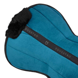 Amortecedor em lã ecológica Equestro Petróleo / preto Azul