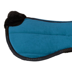 Amortecedor em lã ecológica Equestro Petróleo / preto Azul