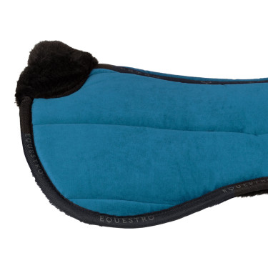 Amortecedor em lã ecológica Equestro Petróleo / preto Azul