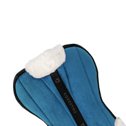 Amortecedor em lã ecológica Equestro Petróleo / preto / branco