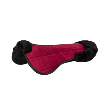 Amortecedor em lã ecológica Equestro Vinho / preto Vermelho