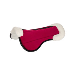 Amortecedor em lã ecológica Equestro Vinho / preto / branco