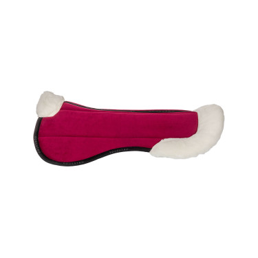 Amortecedor em lã ecológica Equestro Vinho / preto / branco