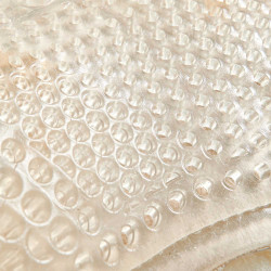 Amortecedor em gel com elevação frontal completo em lã de carneiro Acavallo Transparente / natural