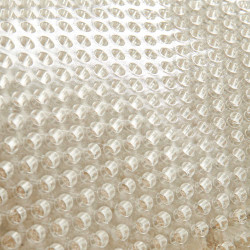 Amortecedor em gel com elevação traseira completa em lã de carneiro Acavallo Transparente / natural