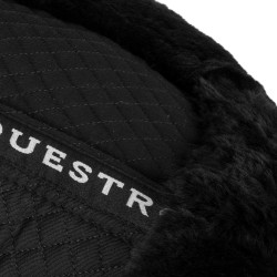 Amortecedor em algodão e lã de carneiro Equestro Preto / preto Amortecedor em algodão e lã de carneiro Equestro Preto / preto