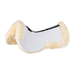 Amortecedor em algodão e lã de carneiro Equestro Branco / natural Amortecedor em algodão e lã de carneiro Equestro Branco / natural