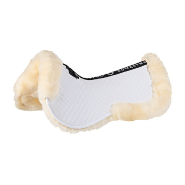 Amortecedor em algodão e lã de carneiro Equestro Branco / natural Amortecedor em algodão e lã de carneiro Equestro Branco / natural
