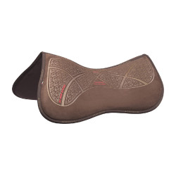 Amortecedor com memória de forma com gel hexagonal e elevação frontal Acavallo Castanho / bronze