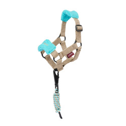 Cabeçada de passeio para brinquedo Mini Pônei LeMieux Azul Cabeçada de passeio para brinquedo Mini Pônei LeMieux Azul