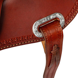 Sela western trail comante redondo full quarter 8020 Avelã Castanho