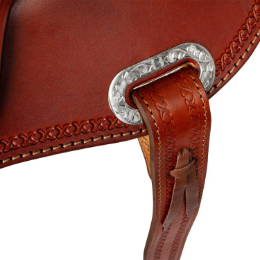 Sela western trail comante redondo full quarter 8020 Avelã Castanho