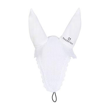 Touca anti-moscas longa Equestro Branco