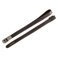 Etrivières Acavallo Couro Interior Nylon Conhaque Castanho