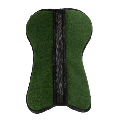 Amortecedor Acavallo CSO feltro Close Contact com canaleta e memória de forma Verde floresta Amortecedor Acavallo CSO feltro Close Contact com canaleta e memória de forma Verde floresta