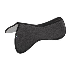 Amortisseur Acavallo CSO feutre Close Contact avec gouttière et mémoire de forme Charbon gris