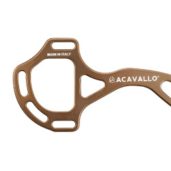 Ramos Hackamore Acavallo Alupro Bronze Castanho Ramos Hackamore Acavallo Alupro Bronze Castanho