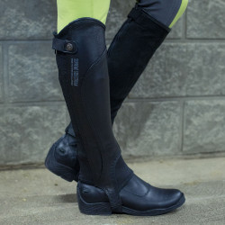 Mini-chaps Quinton Horze Supreme Preto Mini-chaps Quinton Horze Supreme Preto