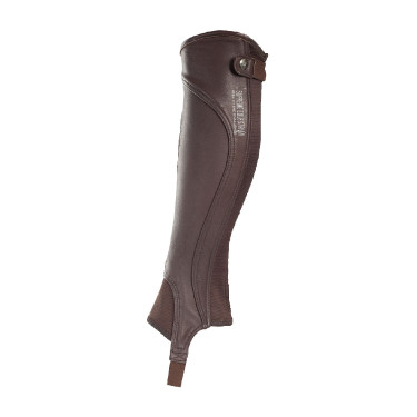 Mini-chaps Quinton Horze Supreme Castanho escuro Mini-chaps Quinton Horze Supreme Castanho escuro