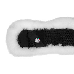Capa Acavallo Anatômica Cinta Curta Gel & Lã Branco