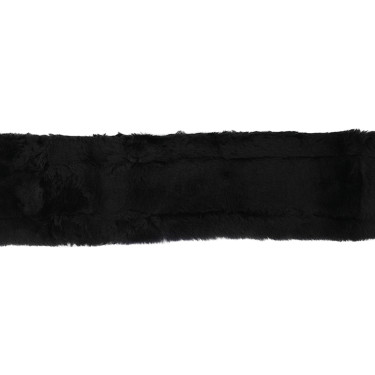 Acavallo Classic Kurzgurt-Schoner Gel & Lammfell Preto