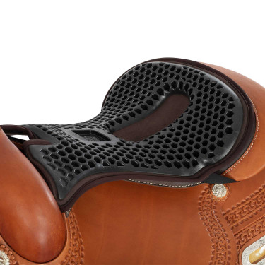 Capa de sela Acavallo Ortho-Coccyx Western Gel Hexagonal Dri-Lex 20mm Capa de sela Acavallo Ortho-Coccyx Western Gel Hexagonal Dri-Lex 20mm