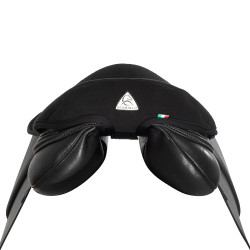 Capa de sela Acavallo Classic Obstacle Gel 20mm Dri-Lex Preto