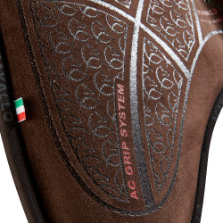 Amortecedor Acavallo grip e espuma de memória Close Contact Castanho / bronze