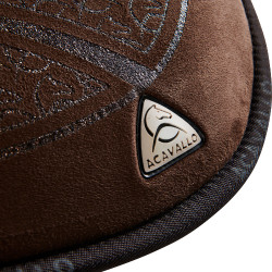 Amortecedor Acavallo grip e espuma de memória Close Contact Castanho / bronze