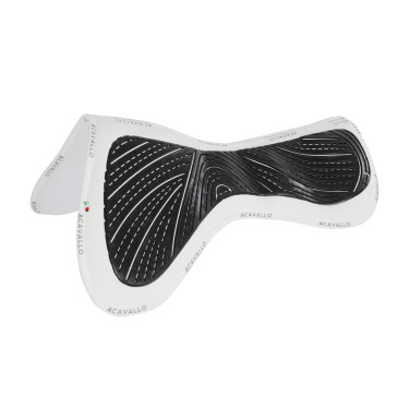 Amortecedor de gel clássico Acavallo Close Contact com memória de forma Branco