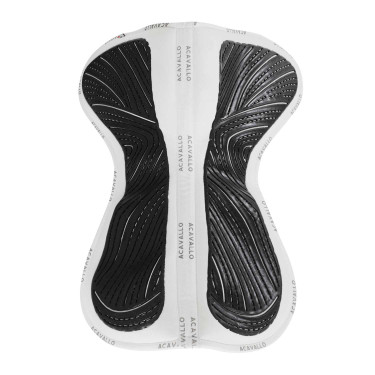 Amortecedor de gel clássico Acavallo Close Contact com memória de forma Branco Amortecedor de gel clássico Acavallo Close Contact com memória de forma Branco