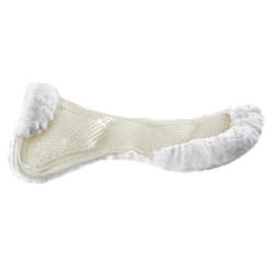 Amortecedor Acavallo Classic Gel e lã Transparente / branco Amortecedor Acavallo Classic Gel e lã Transparente / branco