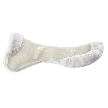 Amortecedor Acavallo Classic Gel e lã Transparente / branco Amortecedor Acavallo Classic Gel e lã Transparente / branco