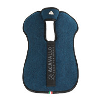 Amortecedor com bolsa Acavallo dupla de feltro Gasolina marinha Azul Amortecedor com bolsa Acavallo dupla de feltro Gasolina marinha Azul