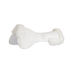 Amortecedor de espuma com memória de forma Acavallo Close Contact com lã de carneiro Amortecedor de espuma com memória de forma Acavallo Close Contact com lã de carneiro
