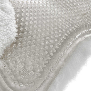 Amortecedor misto Close Contact Acavallo Classic com lã integral Transparente / branco