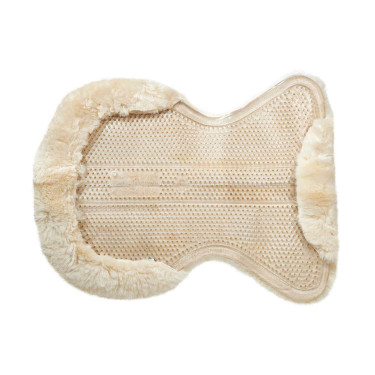 Amortecedor misto Close Contact Acavallo Classic com lã integral Transparente / natural