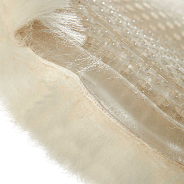 Amortecedor misto Close Contact Acavallo Classic com lã integral Transparente / natural