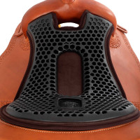 Capa de selim Acavallo Ortho-Pubis Western Gel hexagonal 20 mm Drylex Preto Capa de selim Acavallo Ortho-Pubis Western Gel hexagonal 20 mm Drylex Preto
