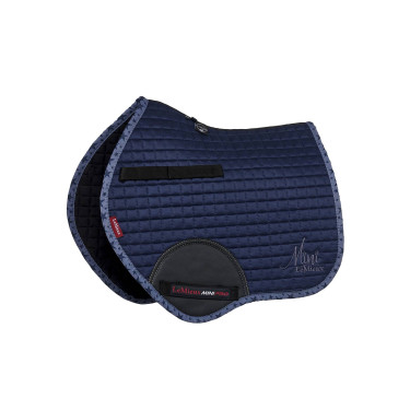 Tapis Mini LeMieux Suede Jump Square Índigo Azul Tapis Mini LeMieux Suede Jump Square Índigo Azul