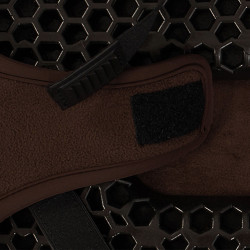 Capa de selim amortecedora Acavallo Ortho Pubis Gel em 20mm - Dressage Castanho Capa de selim amortecedora Acavallo Ortho Pubis Gel em 20mm - Dressage Castanho