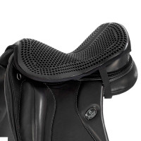 Capa de sela Acavallo Gel Out Cushion Ride 20 mm - Dressage Preto
