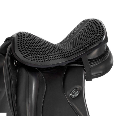 Capa de sela Acavallo Gel Out Cushion Ride 20 mm - Dressage Preto