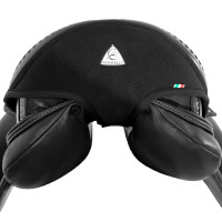 Capa de sela Acavallo Gel Out Cushion Ride 20 mm - Dressage Preto