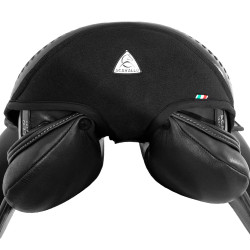 Capa de sela Acavallo Gel Out Cushion Ride 20 mm - Dressage Preto