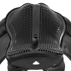 Capa de sela Acavallo Gel Out Cushion Ride 20 mm - Dressage Preto